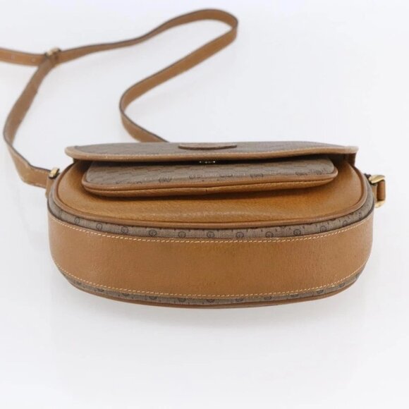 GUCCI Micro GG Supreme Shoulder Bag PVC Beige Gold - Picture 3 of 15